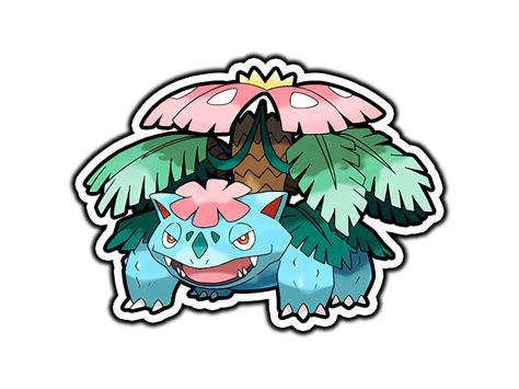 Mega Venusaur Sticker Water Proof Vinyl Sticker Pokemon Ebay