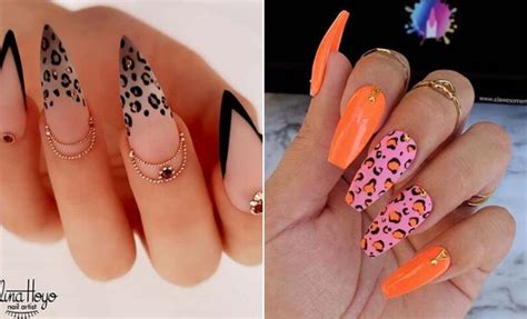 23 New Ways To Wear Leopard Nails In 2020 Stayglam