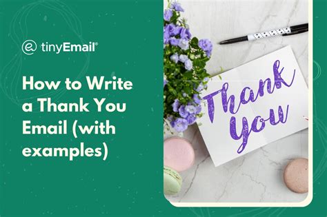 How To Write A Thank You Email With Examples Tinyemail® Marketing Automation