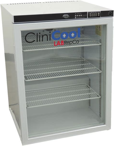 Clinicool Silver Series Prime Cu Ft Free Standing Glass Door