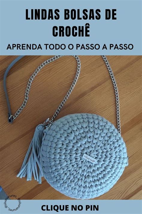 Aprenda Como Fazer E Vender Lindas Bolsas De Croch Fazer Croche