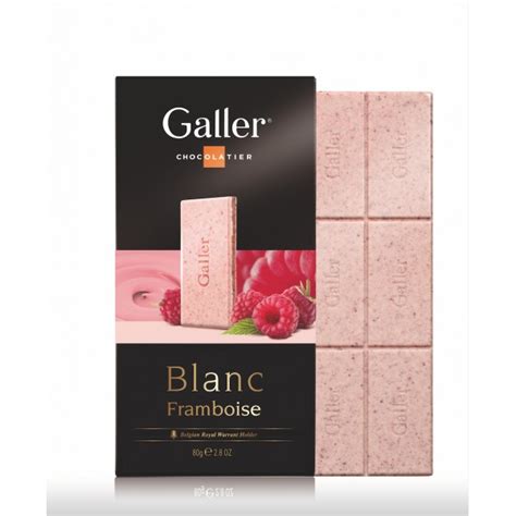 Galler Tablet White CHocolate Raspberry Yogurt 80g Kaimay