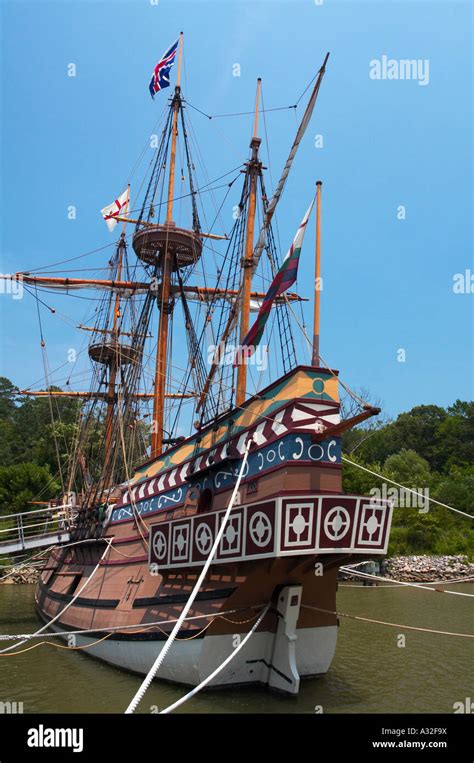 A Recreation Of The Susan Constant A Ship Used By The Original Settlers