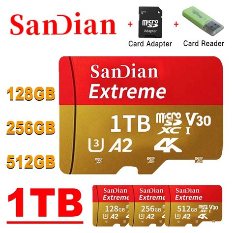 Scheda Di Memoria Micro Sd Originale Tf Sd Card Gb Gb Gb Tb