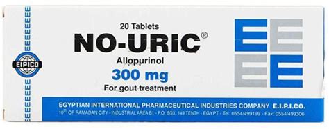 سعر ومواصفات No Uric 300mg 20 Tablets من Misronline فى مصر ياقوطة‏