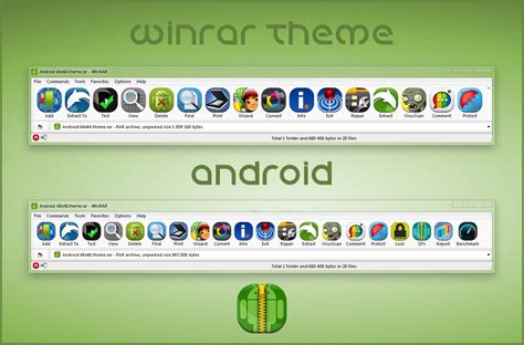 Android Winrar Theme By Alexgal23 On Deviantart