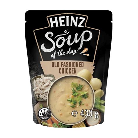 Buy Heinz Soup Of The Day Old Fashioned Chicken Soup 430g Coles