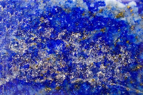 Texture Or Background Of A Lapis Lazuli Stone Stock Photo Adobe Stock