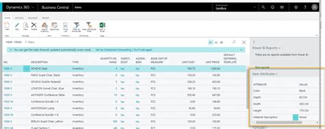 Item Attributes In Dynamics 365 Business Central Stoneridge Software