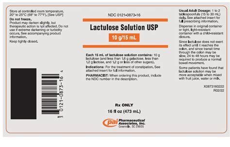 Dailymed Lactulose Solution Lactulose Solution