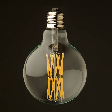 10 Watt Dimmable Filament LED E27 Clear 95mm