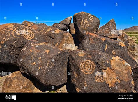 Painted Rock State Park Arizona Usa Stock Photo Alamy