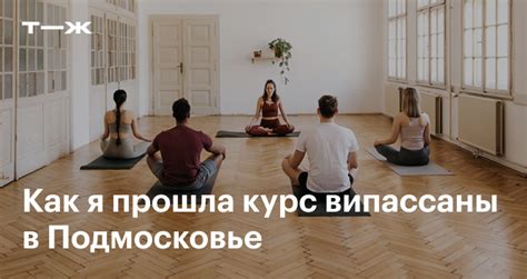 Випассана в Подмосковье: как проходит, личный опыт читательницы