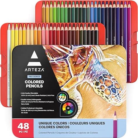 Amazon Arteza Colored Pencils Wax Based Color Pencils