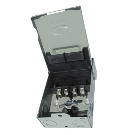 Halex 60 Amp Single Phase 120v240v Non Fusible Outdoor Disconnect