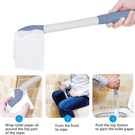 Long Reach Comfort Wiper Butt Buddy Wiping Aid For Elderly Self