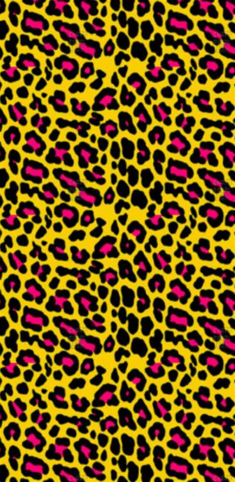 Download Free Bright And Colorful Cute Leopard Print Wallpaper