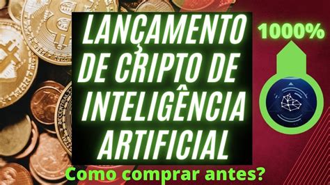 LANÇAMENTO DE CRIPTOMOEDA FOCADA EM INTELIGÊNCIA ARTIFICIAL IA PODE