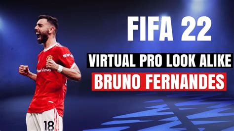 Bruno Fernandes Fifa Pro Clubs Lookalike Virtual Pro Player