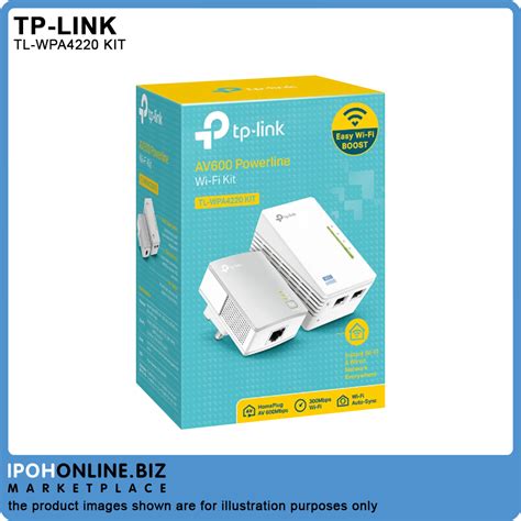 Tp Link Tl Wpa Kit Wi Fi Powerline Extender Starter Kit