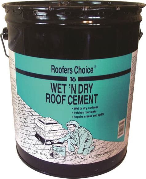 Roofers Choice Plastic Roof Cement Life Of A Roof