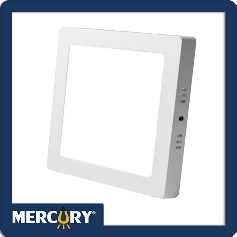 PANEL LED SOBREPONER 12W 6 BLANCO CUADRADO LuminaPlus