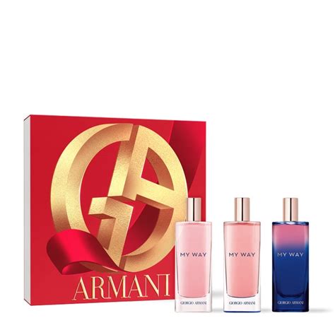 Giorgio Armani My Way Eau De Parfum Mini 15ml Christmas Giftset for Her