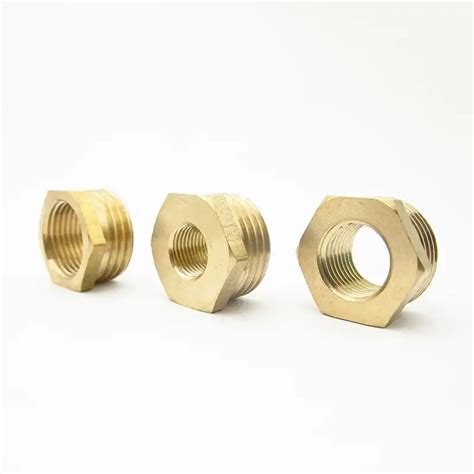 M M M M Metric Female To Male Thread Connection Brass Pipe