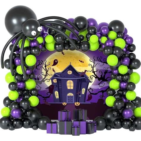 Kit D Arche De Ballons D Halloween Kit D Arc De Ballons D Halloween