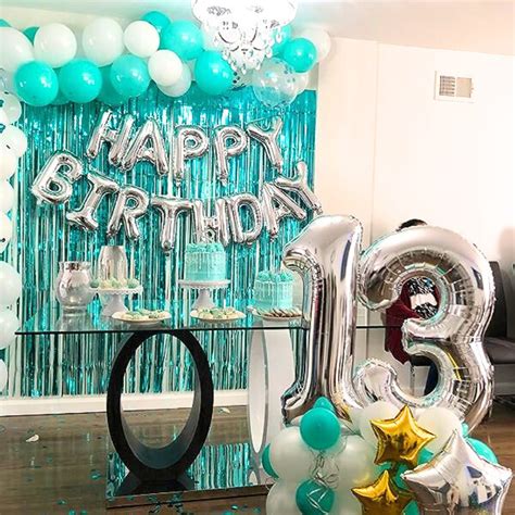 13th Birthday Decorations for Girls | Birthday decorations, Birthday ...