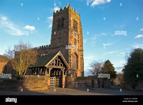 Great Budworth Parish Church St Marys And All Saints Stock Photo Alamy