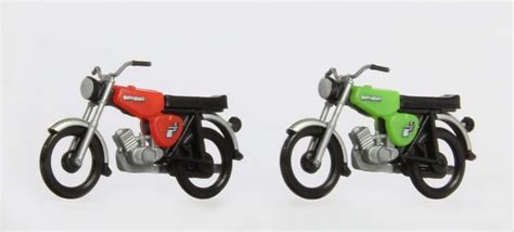 Kres Komplettmodelle X Simson S Rot Und Gr N Modellbahn