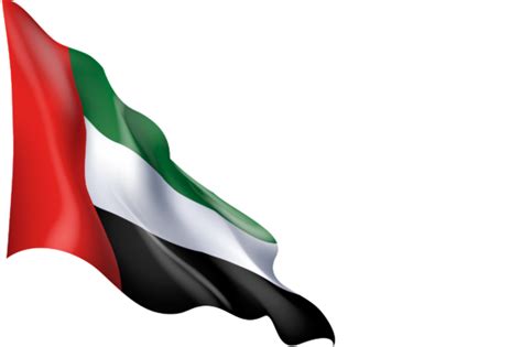 Waving Flag Of The United Arab Emirates Graphic By IngoFonts