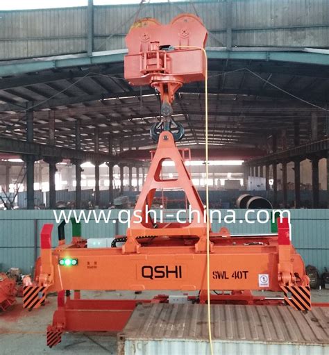 Electric Hydraulic Automatic Telescopic Container Spreader For Lifting