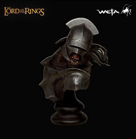 Lord Of The Rings Sideshow Weta Uruk Hai Swordsman Bust