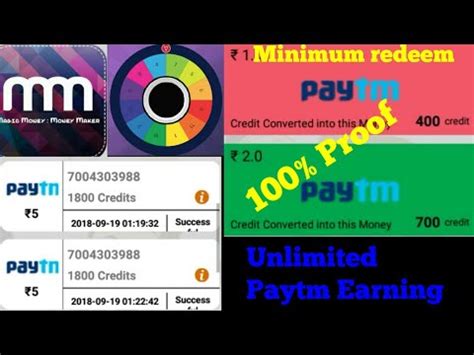 New Unlimited Paytm Cash Earning App With Minimum And Instant