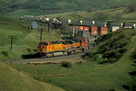 The Transport Library BNSF 5324 West At Tunnel 2 Near Bealville