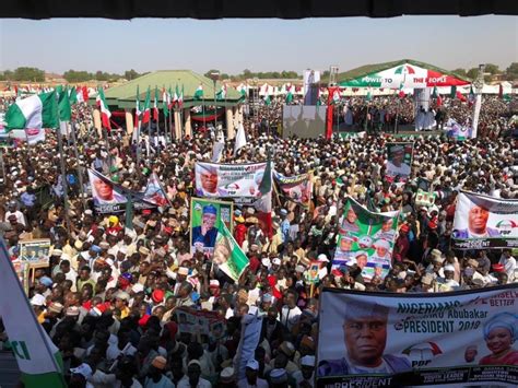 Massive Turnout As Pdp Holds Presidential Rally In Sokoto Photos