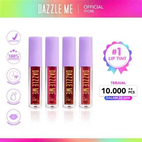 Jual Dazzle Me Ink Licious Lip Tint Bundle All Shades Bpom