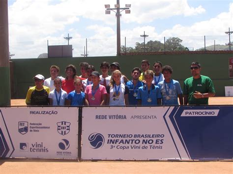 Vitória Sedia Quatro Etapas De Torneio Infanto Juvenil De Tênis