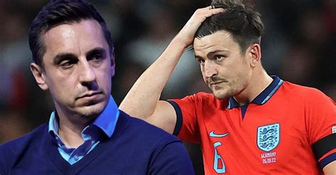 Gary Neville Urges Harry Maguire To Visit Man Utd Doctor After England Backlash Mirror Online