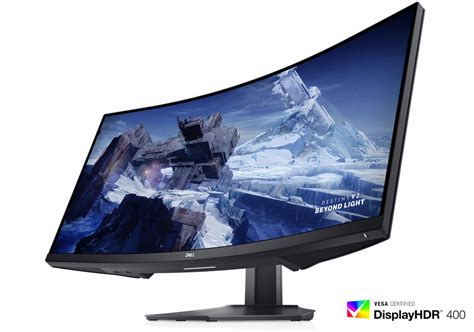 Zakrzywiony Monitor Gamingowy Dell S3422DWG WQHD HDR 144Hz FreeSync