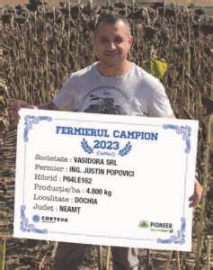 Fermierii Campioni La Floarea Soarelui Aleg Hibrizii Pioneer