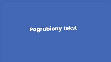 Jak pogrubić tekst na Facebooku Techporady pl