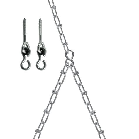 Perfection Chain Products 99001 Porch Swing Set Chain, Bright ...