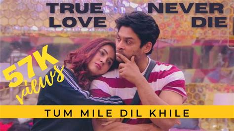 Tu Mile Dil Khile Siddharth Shukla And Shehnaz Gill Sidnaaz Big