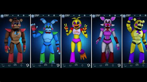 Security Breach Toys Fnaf Ar Jumpscare And Workshop Animations Youtube