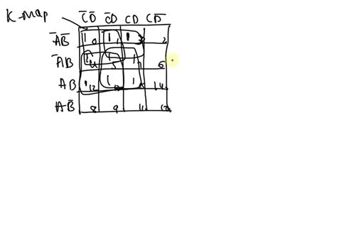 SOLVED Question 4 Given The Following Truth Table Where A B C D