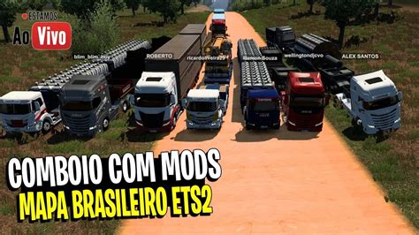 Live Ets Comboio Mods Brasileiros Mapa Br Brasil Euro Truck