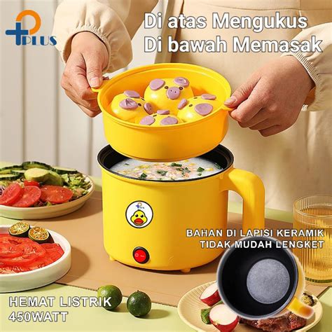 Jual Pplus Panci Listrik Serbaguna Hemat Listrik Wat Anti